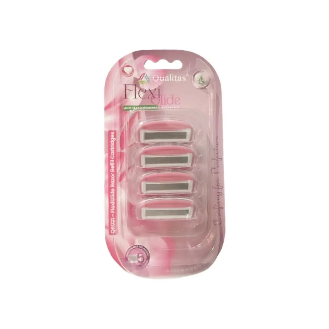 Qualitas Flexi Glide Womens Razor Refill 4s QR021
