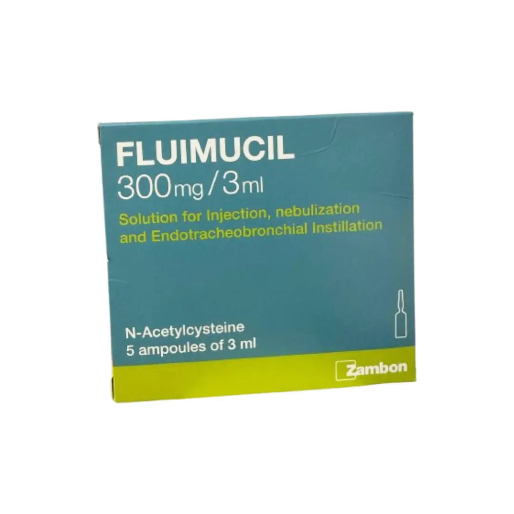 Fluimucil 300MG/3ML Amp 5s