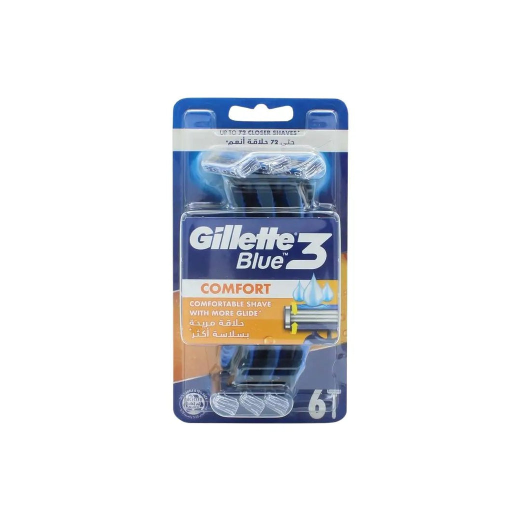 Gillette Blue 3 Comfort 6s 89831