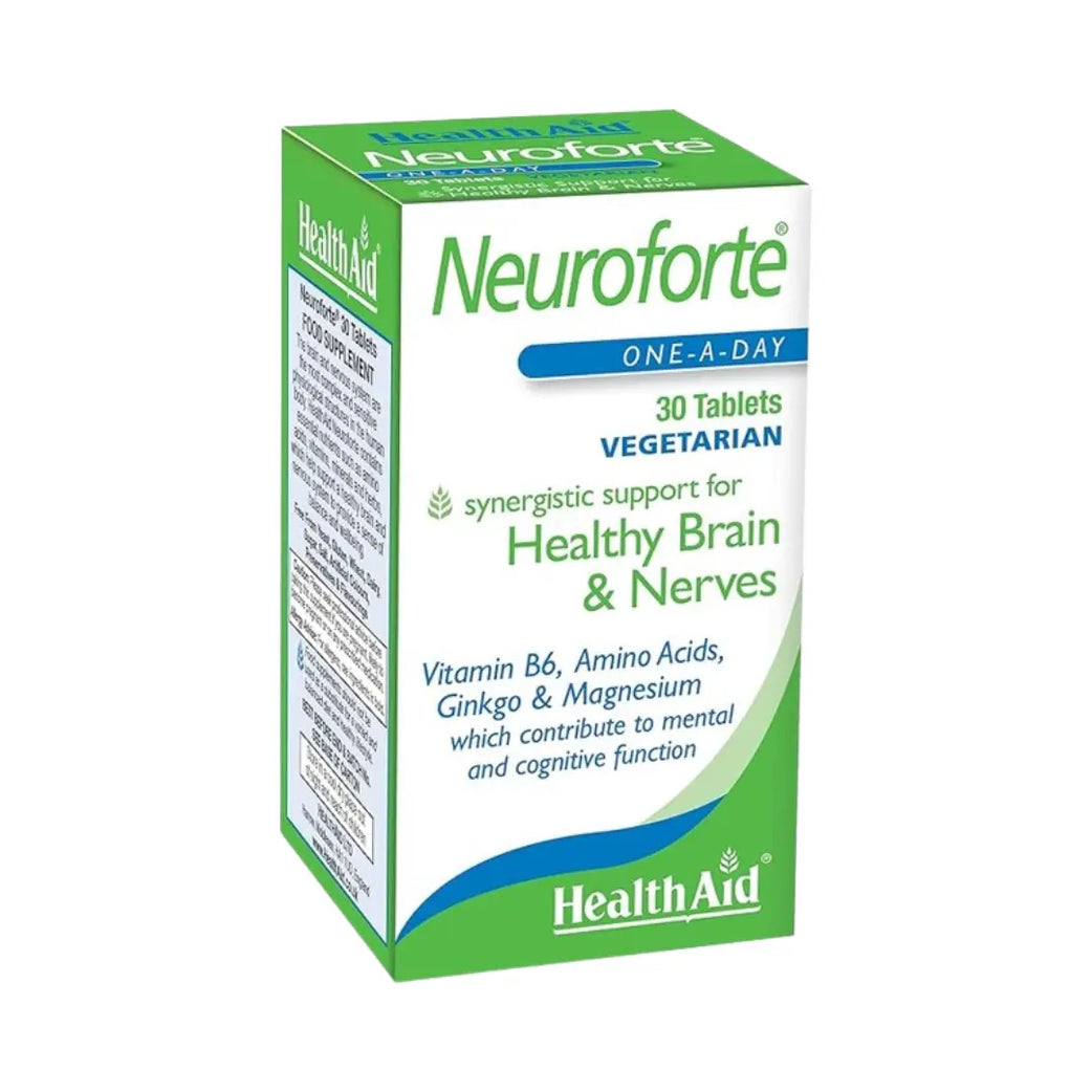 HEALTH AID Neuroforte 30 أقراص 1+1 عرض