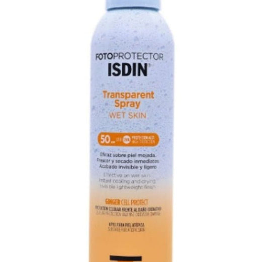 ISDIN FOTOPROTECTOR SPF50 TRANSPARENT SPRAY WET SKIN 250ML