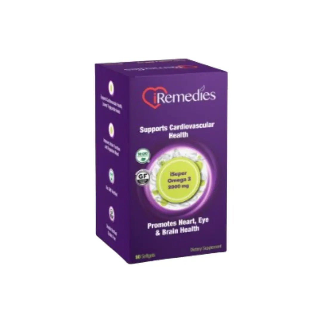 iRemedies Super Omega 3 2000MG Cap 90s