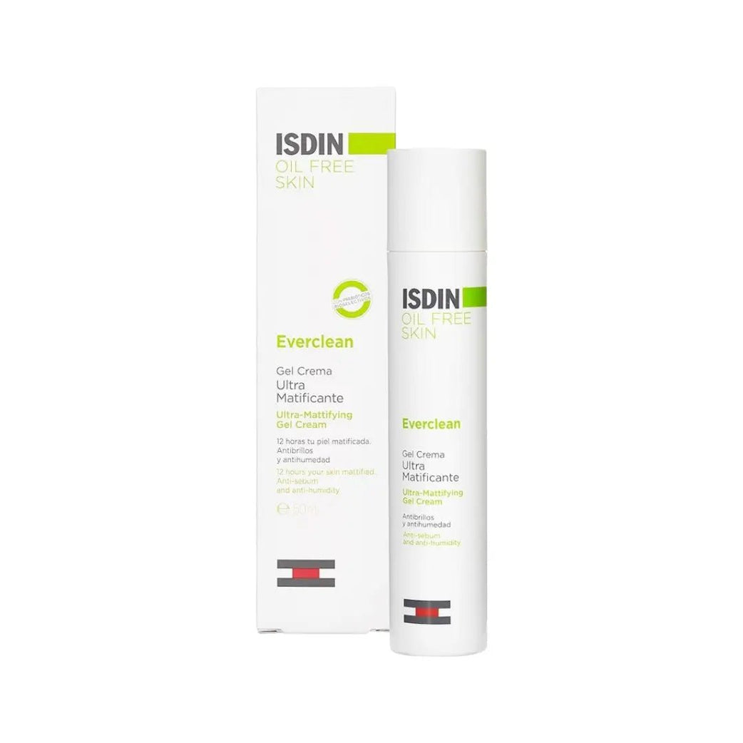 Isdin Oil Free Skin Everclean Ultra Mattifying Gel Cream 50ML