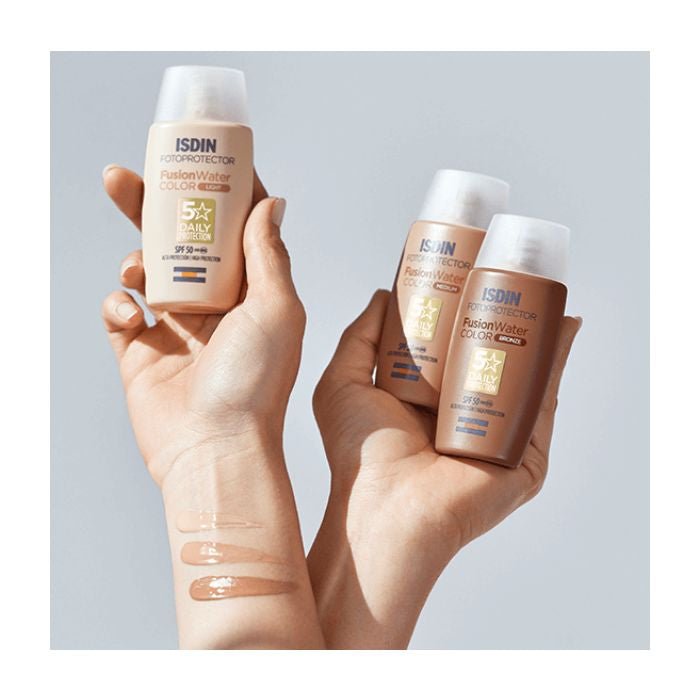 ISDIN FOTOPROTECTOR SPF50 FUSION WATER COLOR LIGHT 50ML