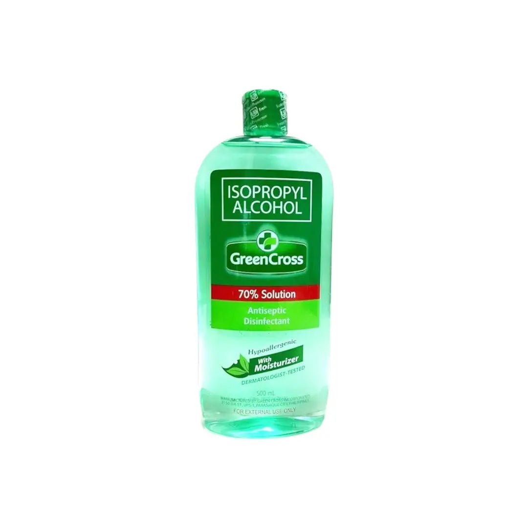 Green Cross Isopropyl Alcohol With Moisturizer Antiseptic Disinfectant 500ML