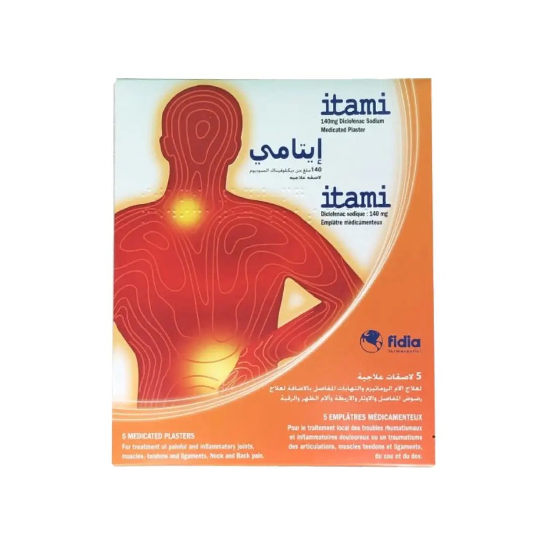 Itami 140MG Medicated Plaster 5s