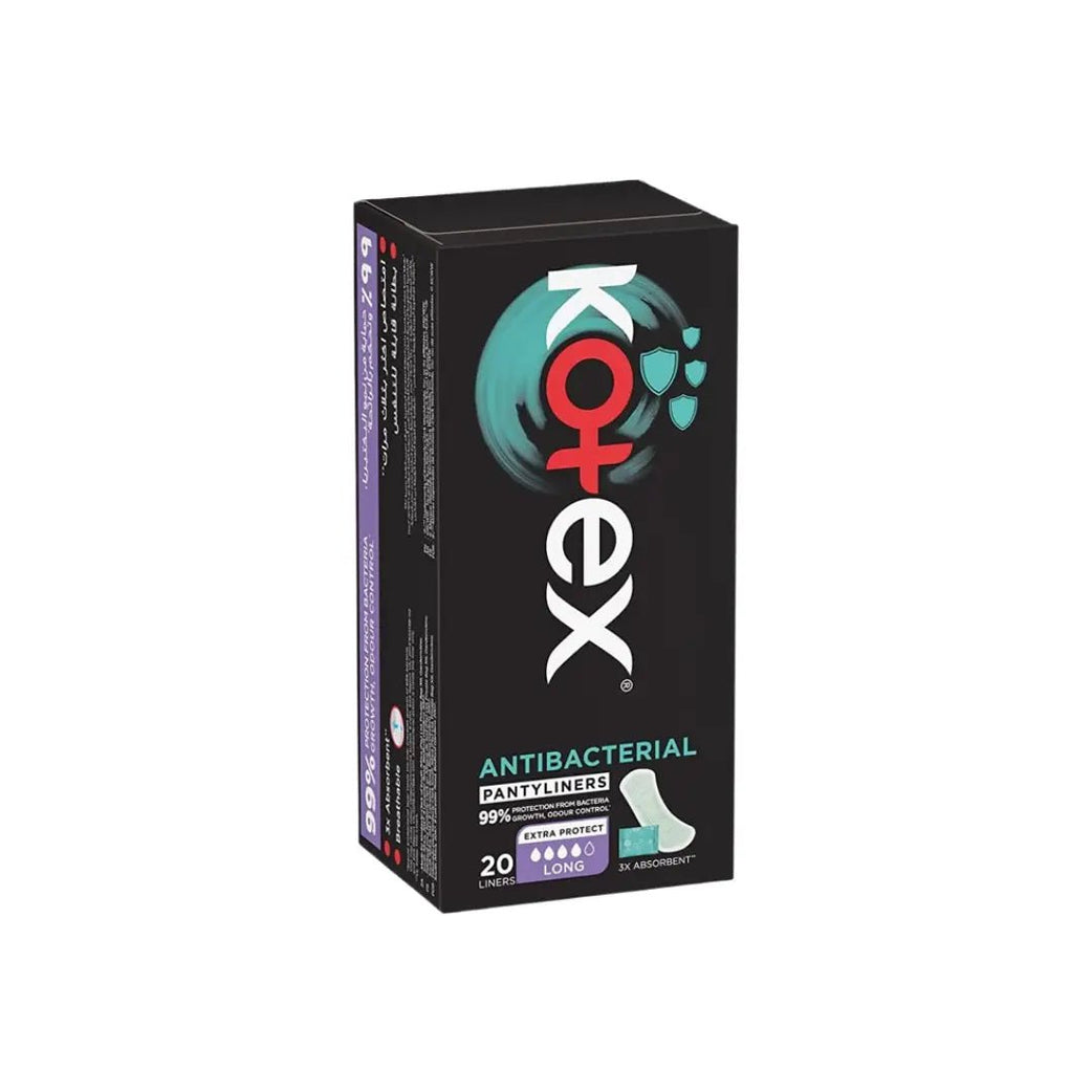 Kotex Antibacterial Pantryliner Long 20s