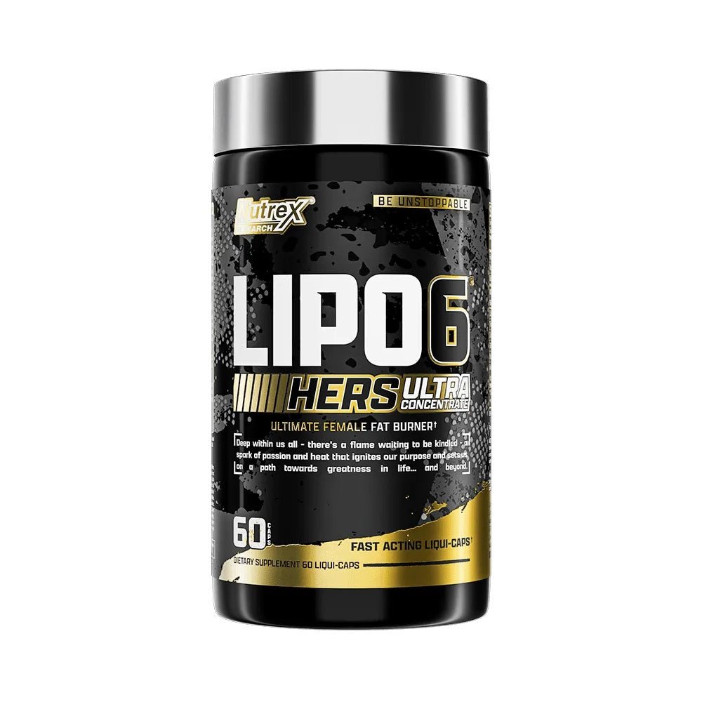 NUTREX LIPO 6 BLACK HERS ULTRA CONCENTRATE CAP 60s