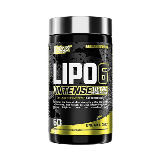 كبسولات NUTREX LIPO 6 BLACK INTENSE - 60 كبسولة