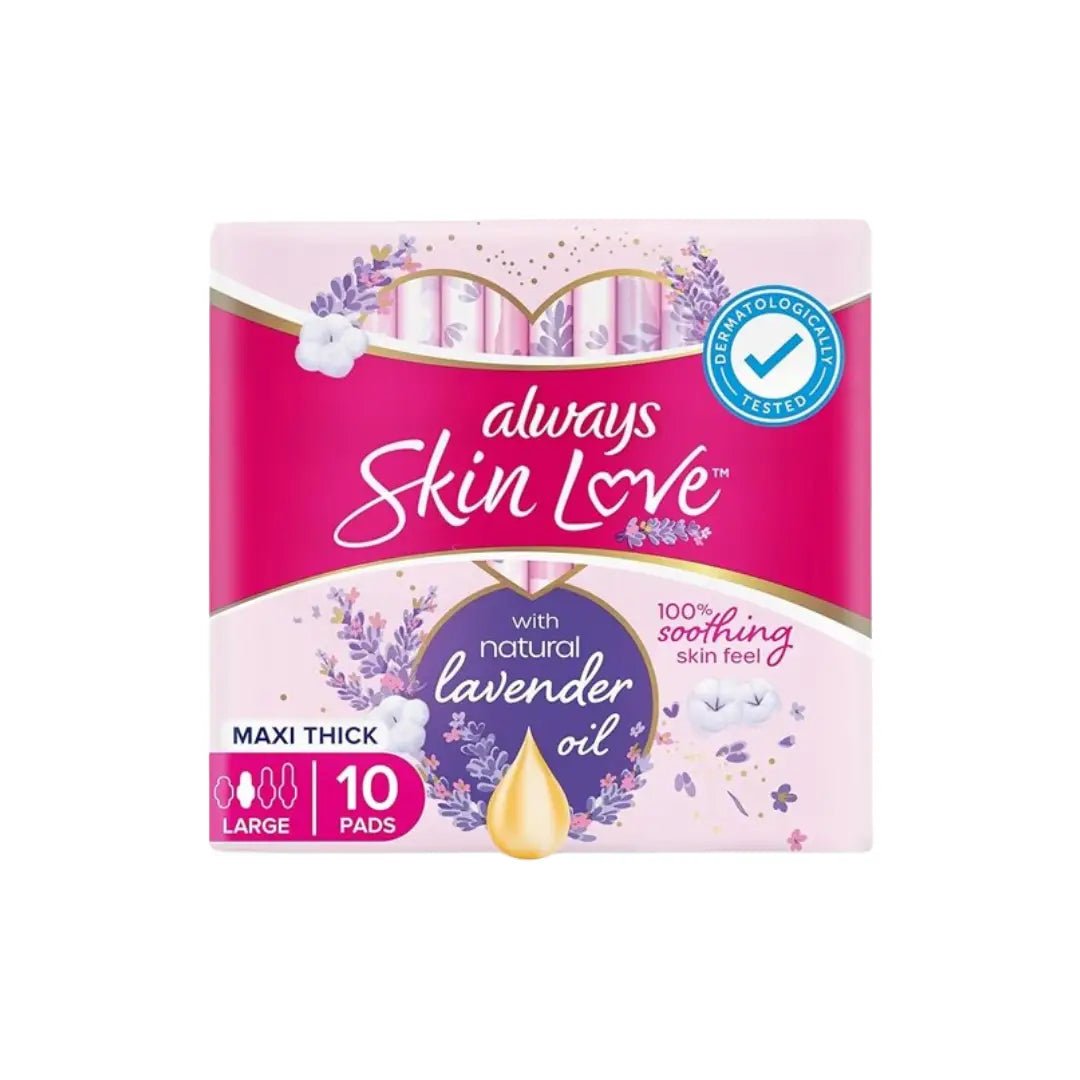 Always Skin Love Maxi Thick Pad Large 10S