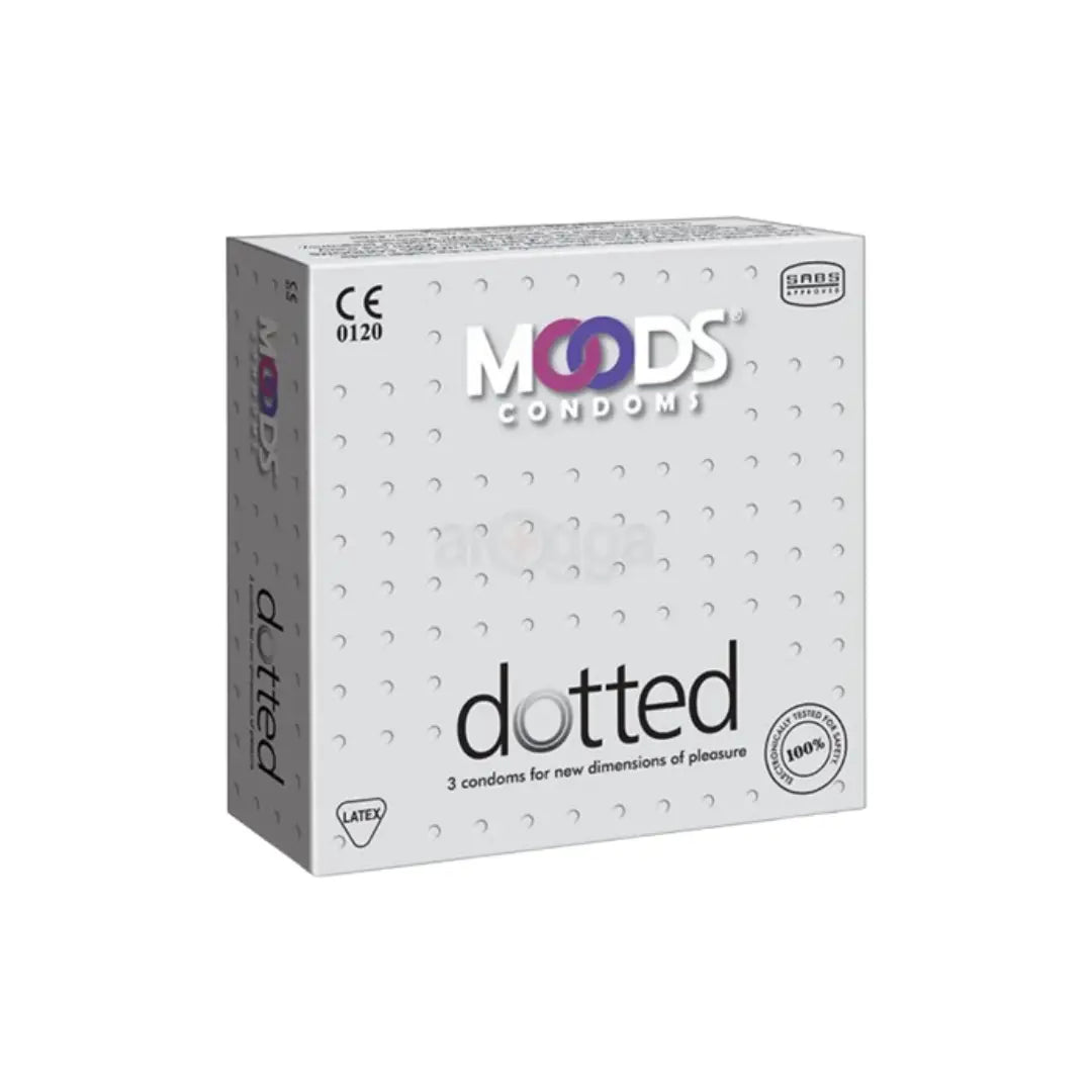 Moods Dotted Condom 3s