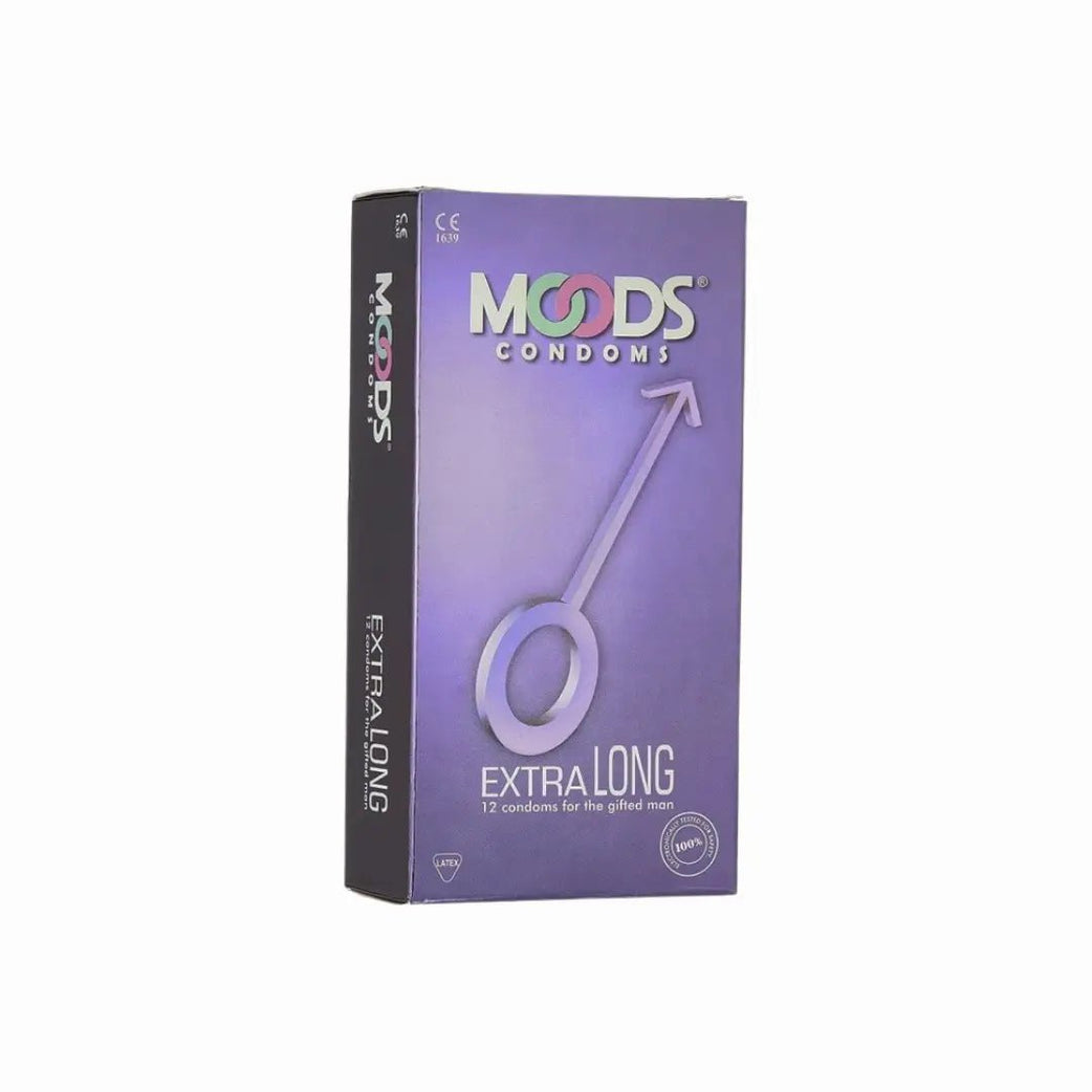 Moods Extra Long Condom 12s