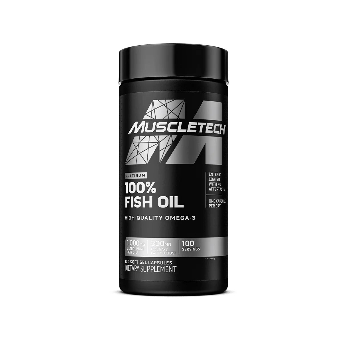 Muscletech Platinum 1000mg Fish Oil Softgel Cap 100s