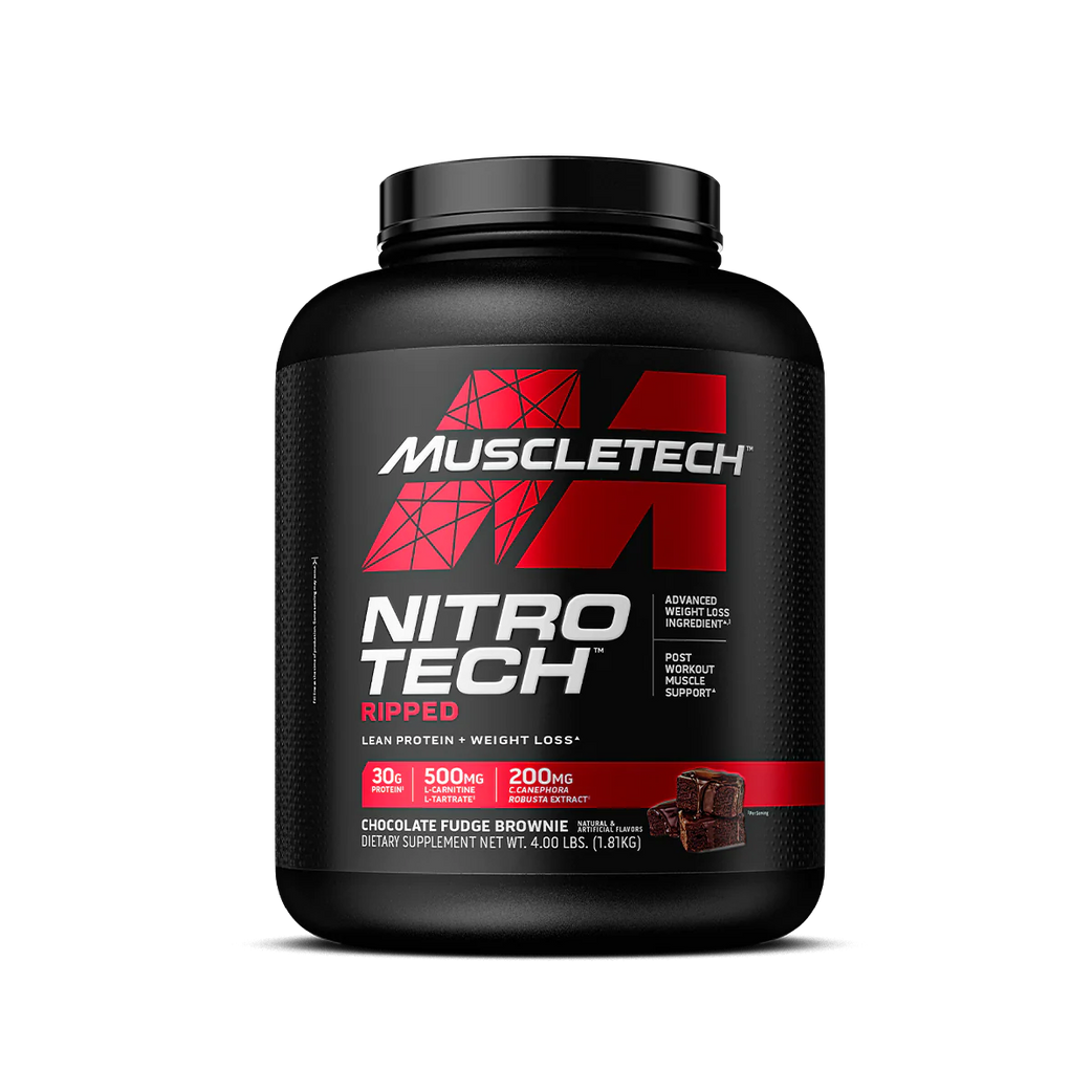 MuscleTech NitroTech Protein Powder Ripped 4 lbs