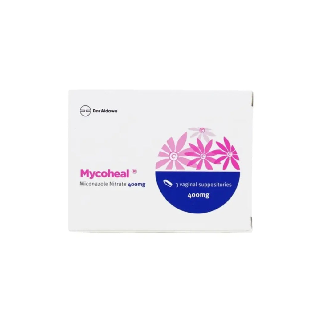 Mycoheal 400MG Vaginal Suppository 3s