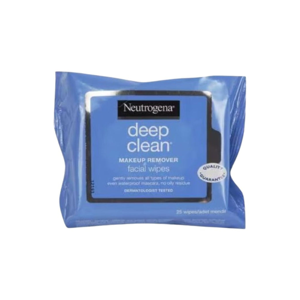 Neutrogena Deep Clean Makeup Remover Facial Wipes 25's
