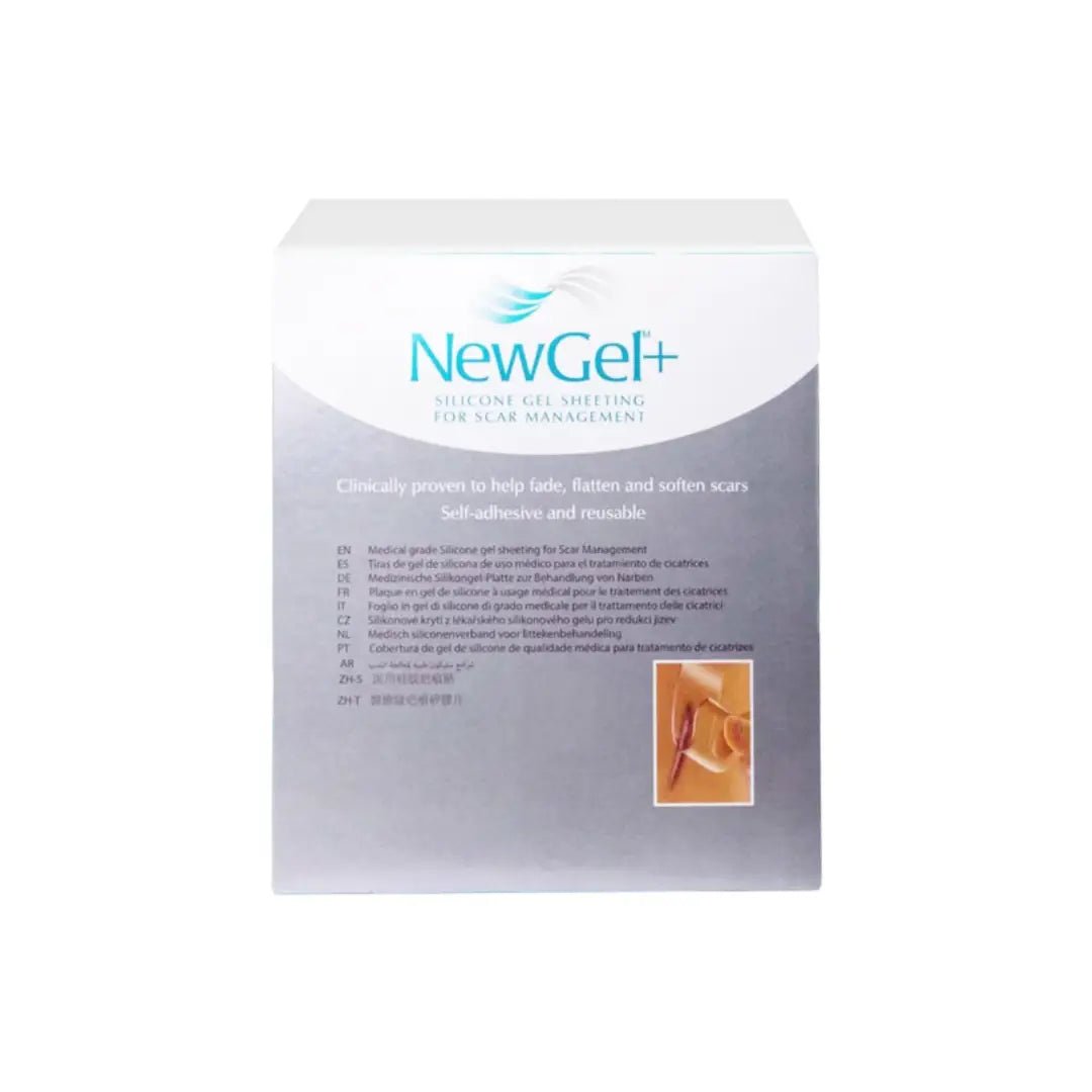 Newgel + Beige Silicon Gel Sheeting 12.7*15.2CM 1s