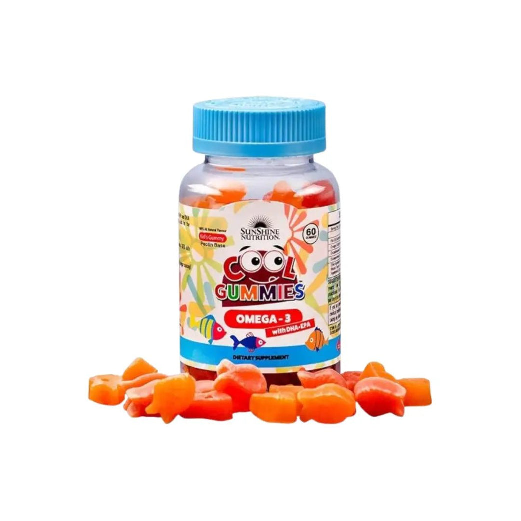 Sunshine Nutrition Omega 3 With DHA + EPA Cool Gummies 60s