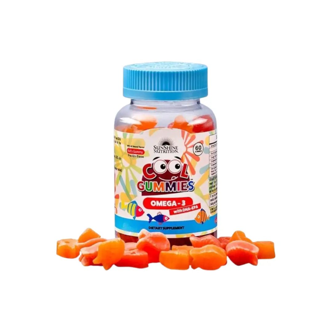 Sunshine Nutrition Omega 3 With DHA + EPA Cool Gummies 60s