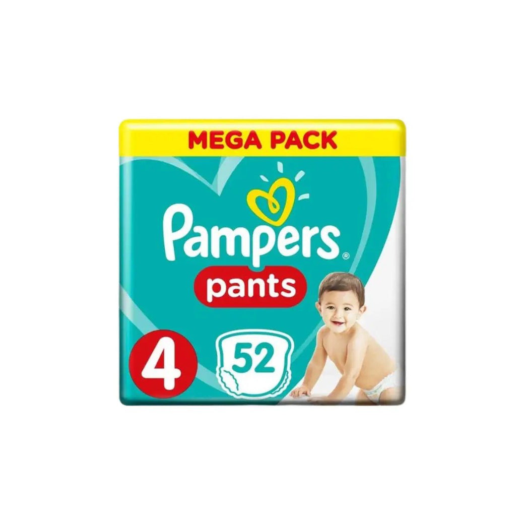 Pampers 4 Pants Mega Pack 52s
