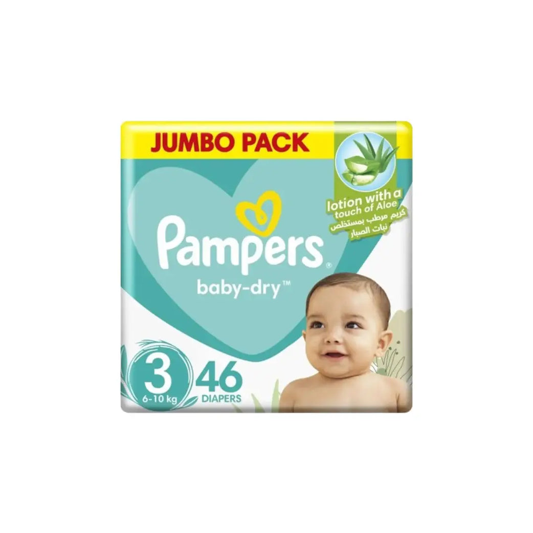 Pampers Baby Dry Size 3 Diaper Jumbo Pack 46s