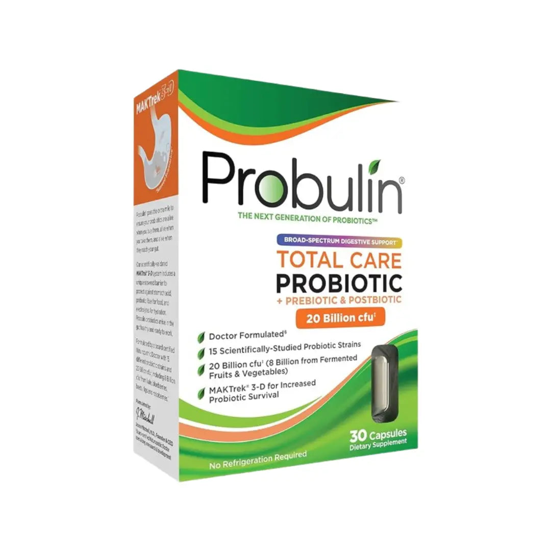 Probulin Total Care Probiotic 20 Billion Cap 30s