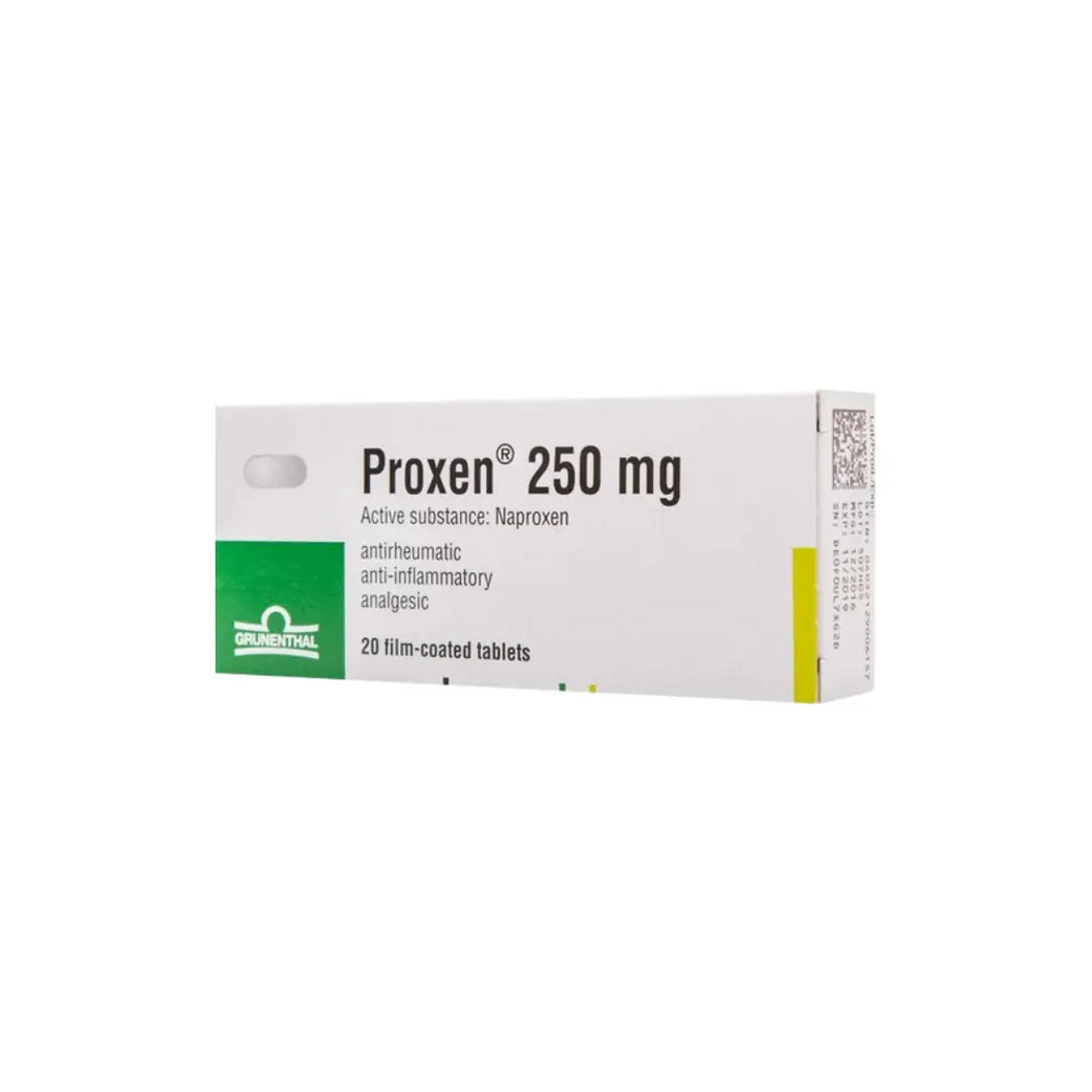 Proxen 250MG Film Coated Tab 20s