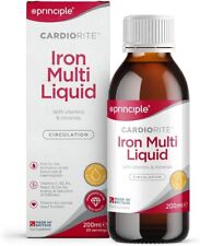 Principle Cardiorite Iron Multi Liquid Vitamins Minerals 200ml