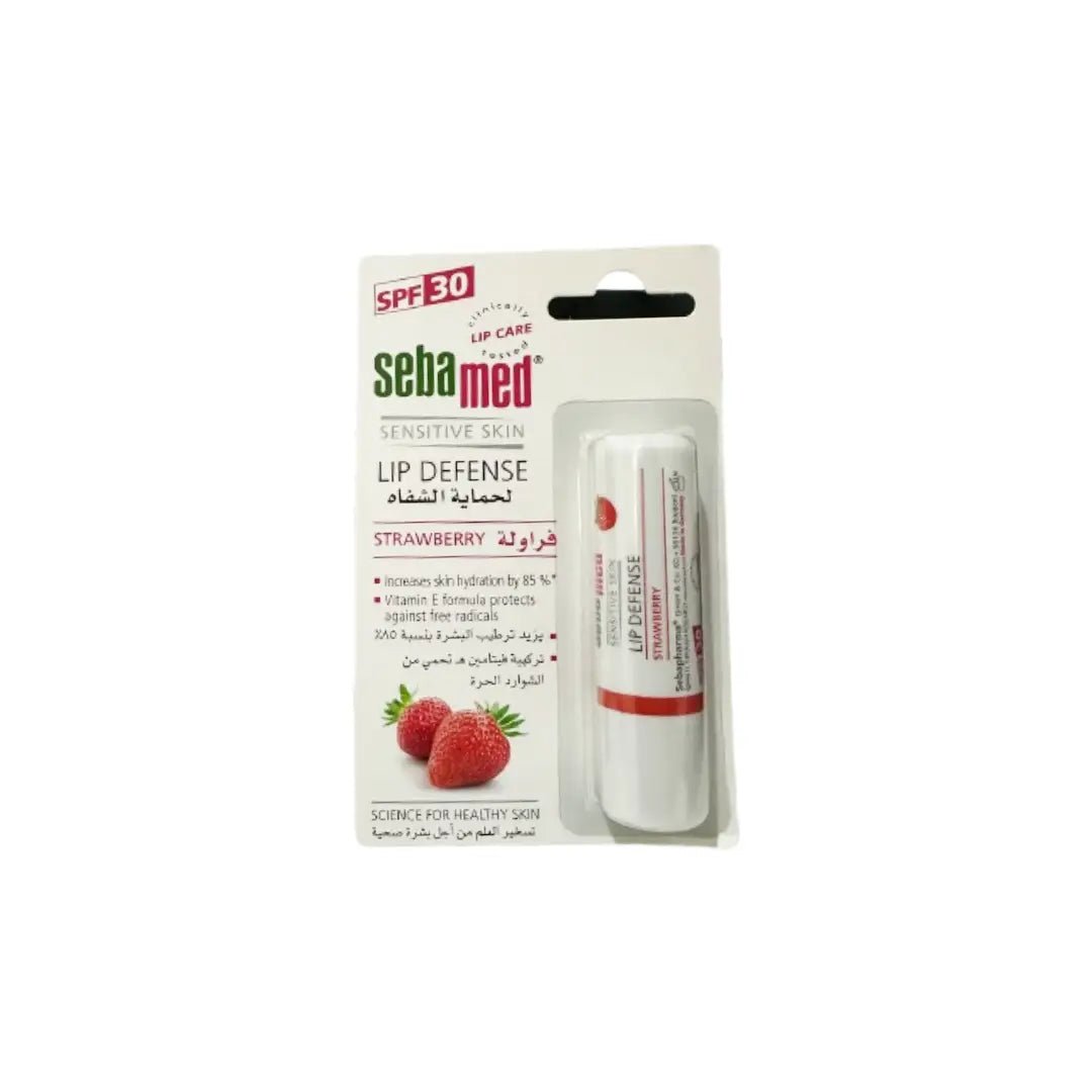 Sebamed Lip Defense Stick Strawberry 4.8G