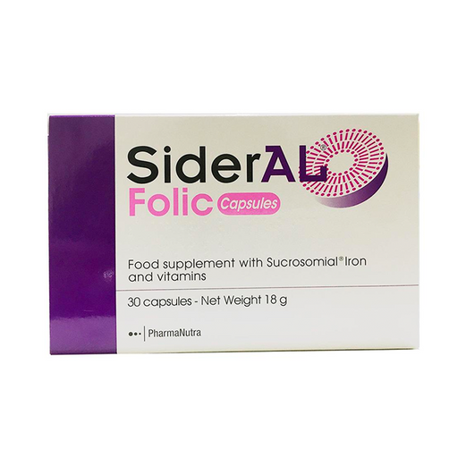 SiderAL Folic Capsules 30s