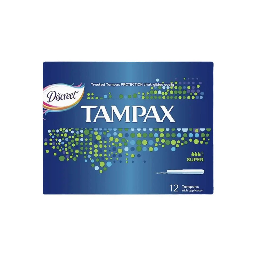 Tampax Super Tampons 12S