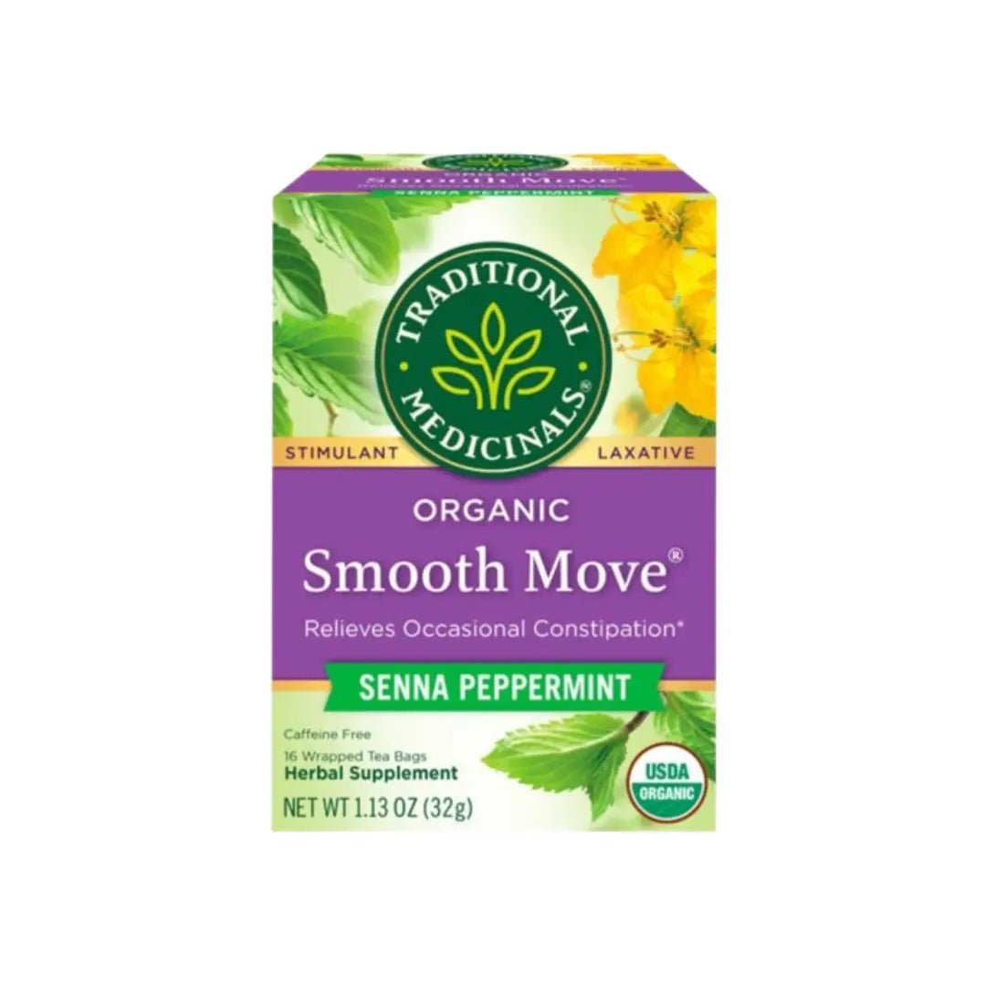 Traditional Medicinals Organic Smooth Move Senna Peppermint Tea Bag 16s