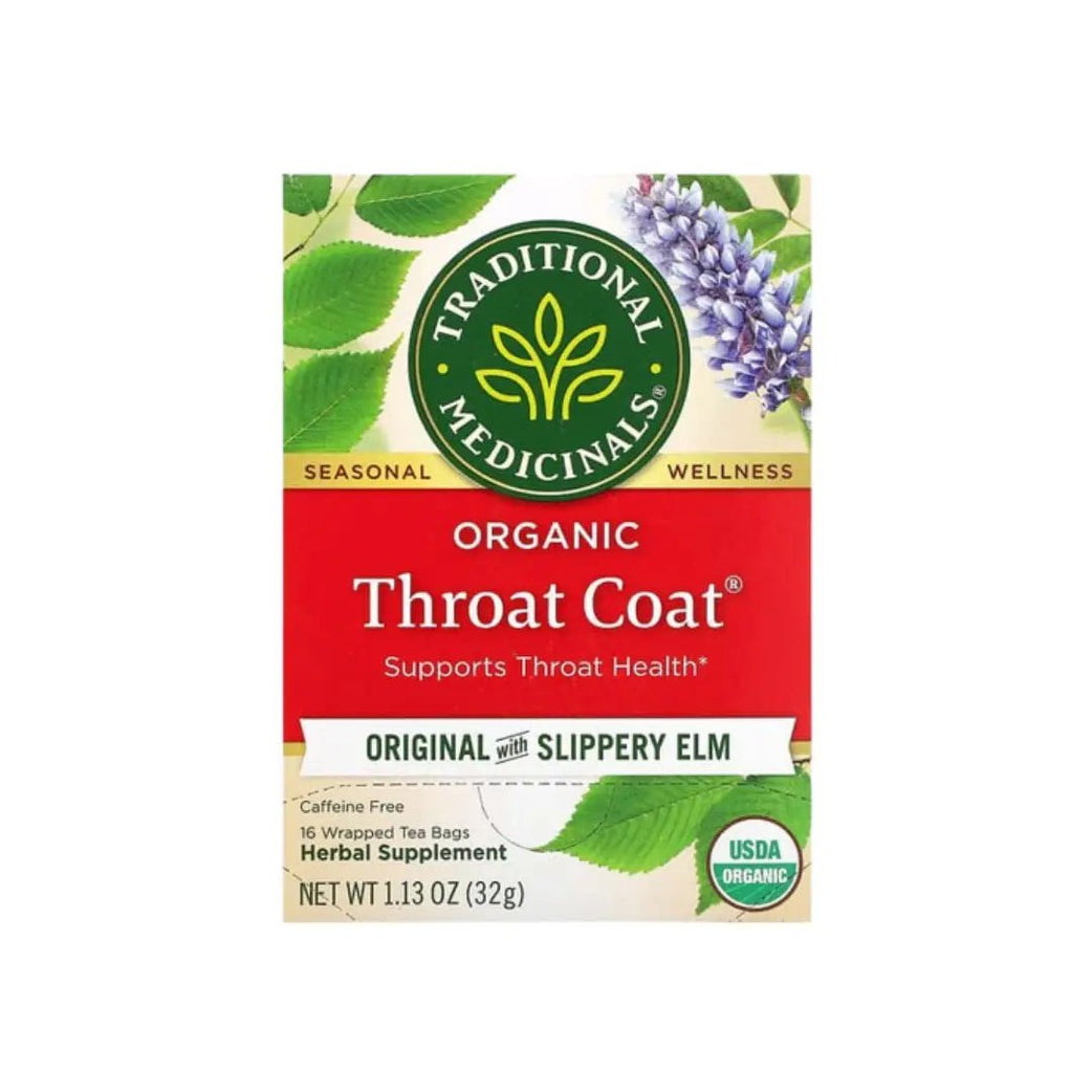 Traditional Medicinals Organic Throat Coat Tea Bag 16s