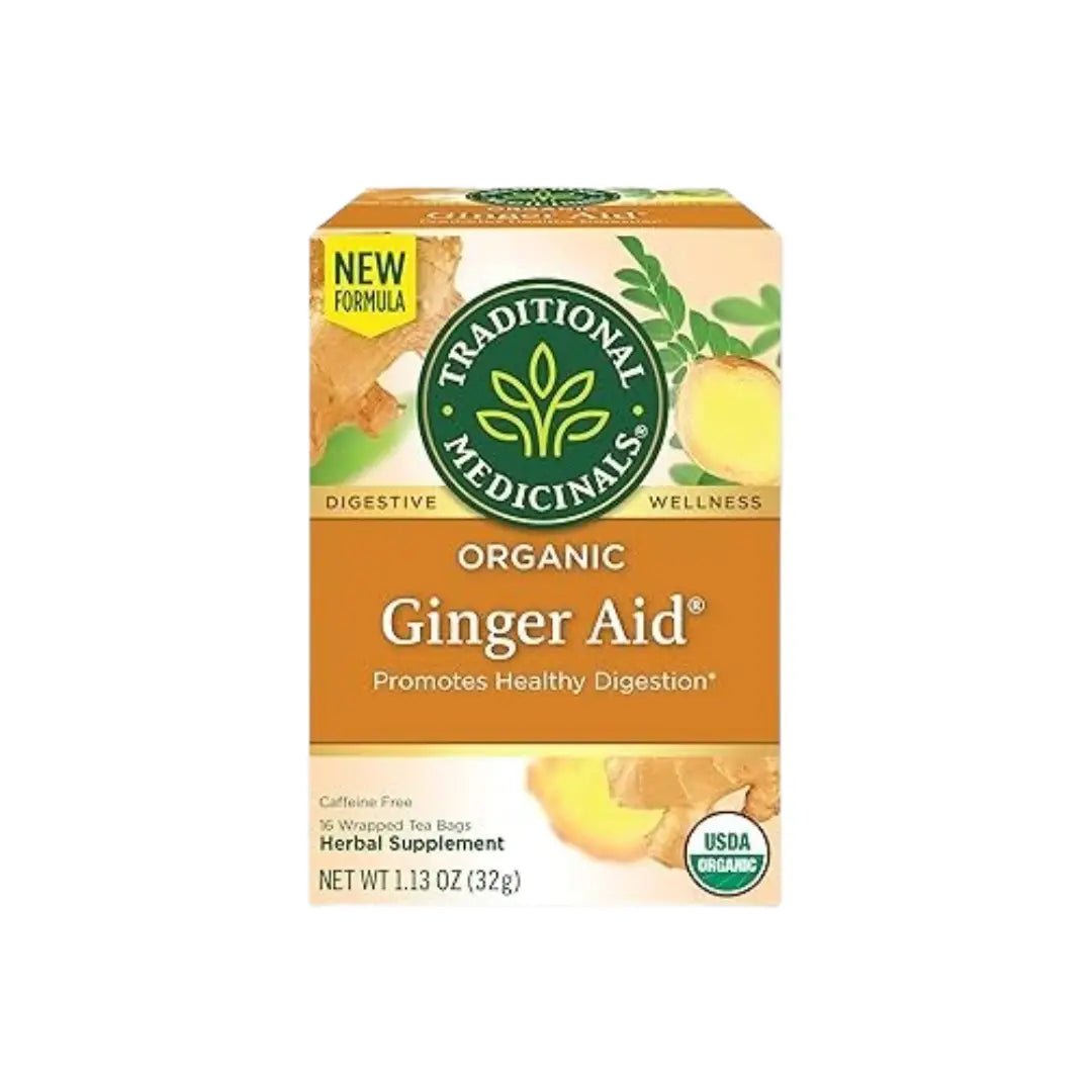 Traditional Medicinals Organic Ginger Aid Tea Bag 16s
