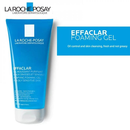 LA ROCHE-POSAY جل منظف رغوي Effaclar للبشرة الدهنية والمعرضة لحب الشباب - 200 مل