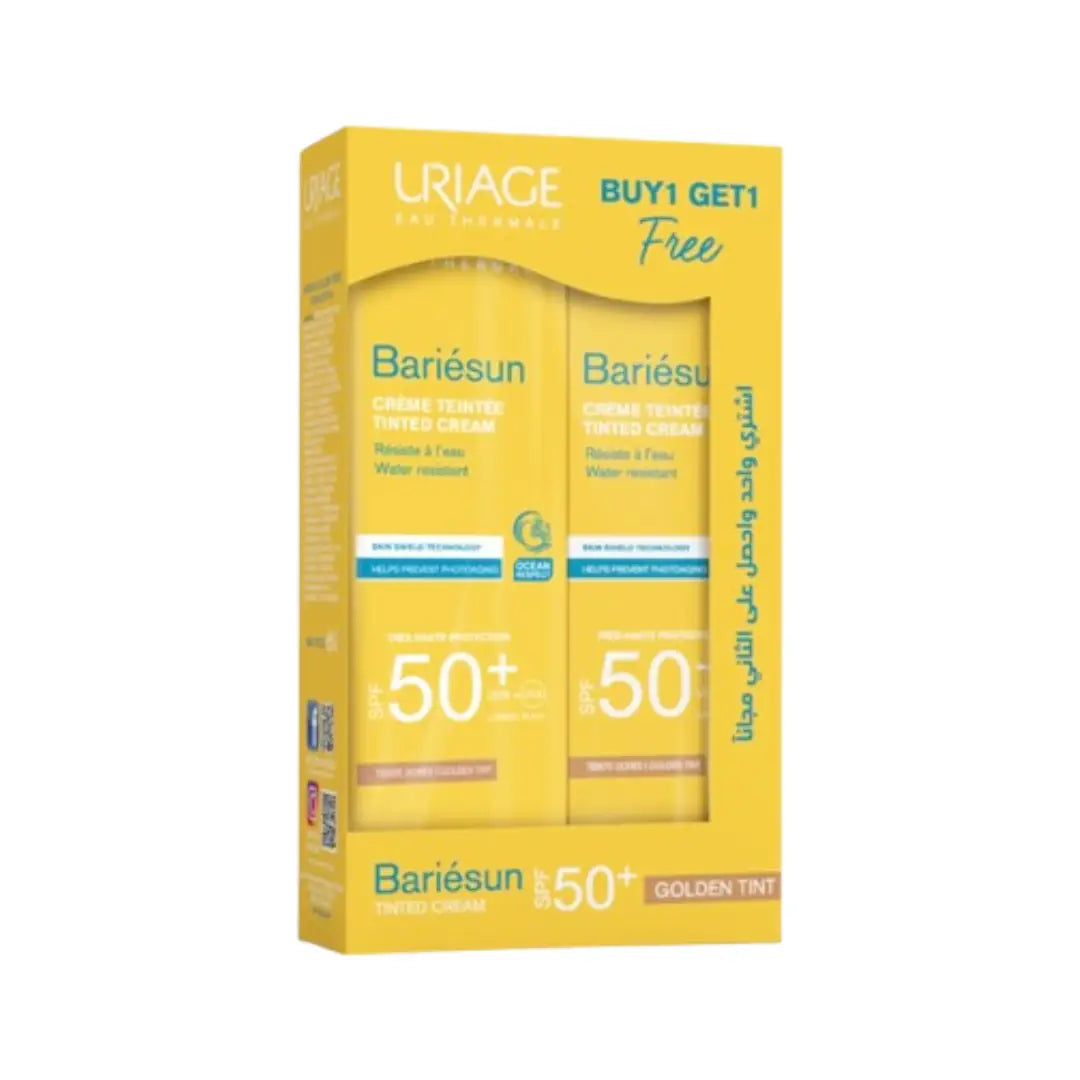 Uriage Bariesun SPF50+ Golden Tint Cream 50ML1+1 Offer