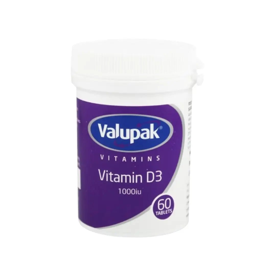 Valupak Vitamin D3 1000IU Tab 60s