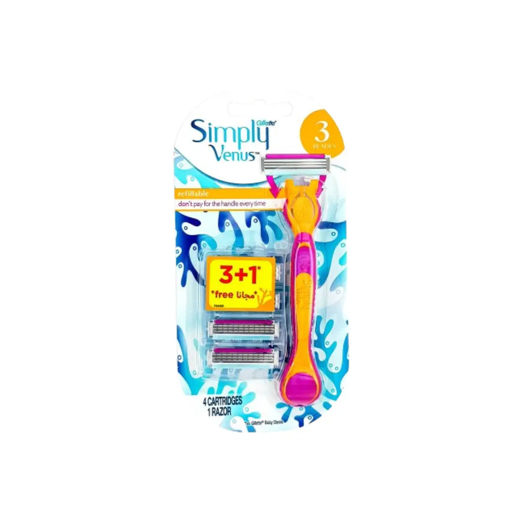 Gillette Simply Venus Razor 3s 66262
