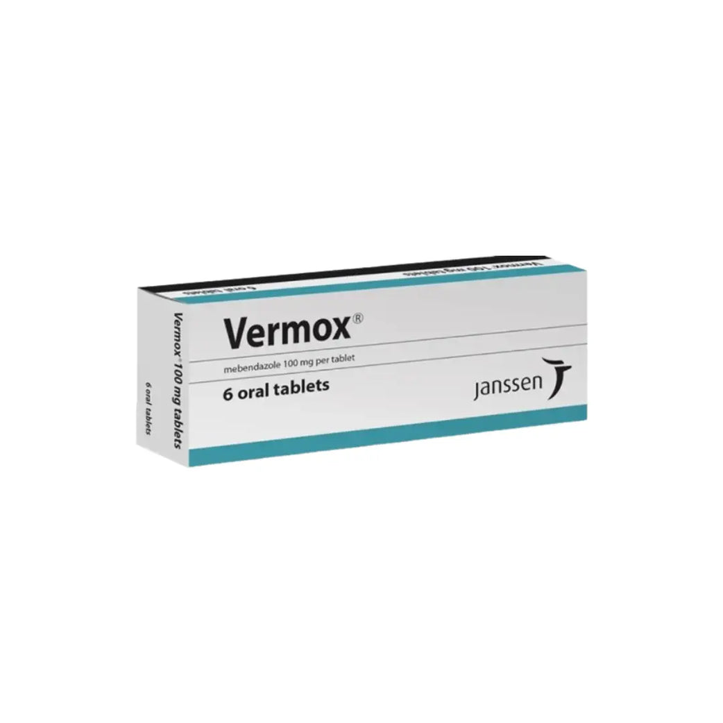 Vermox 100MG Tab 6s