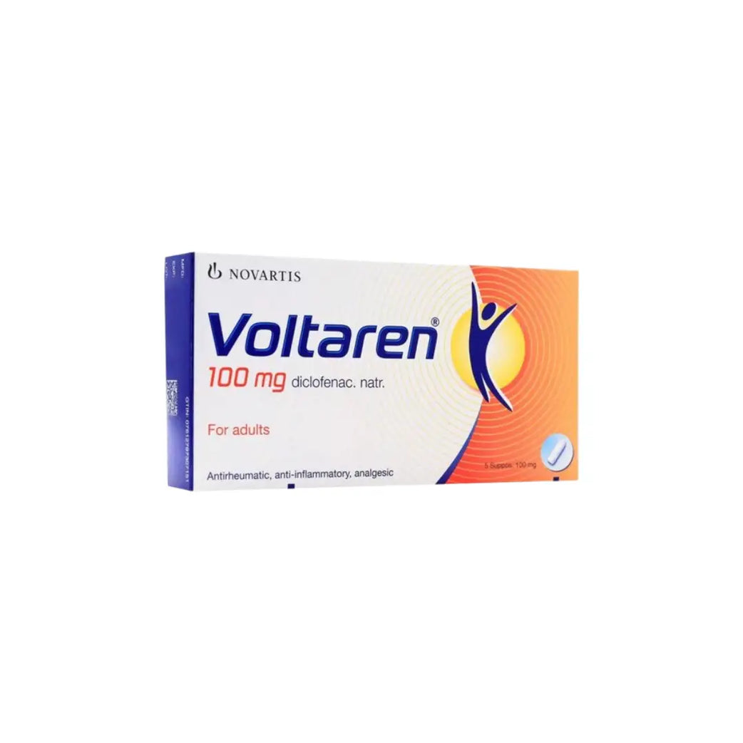 Voltaren 100MG Suppository For Adult 5s