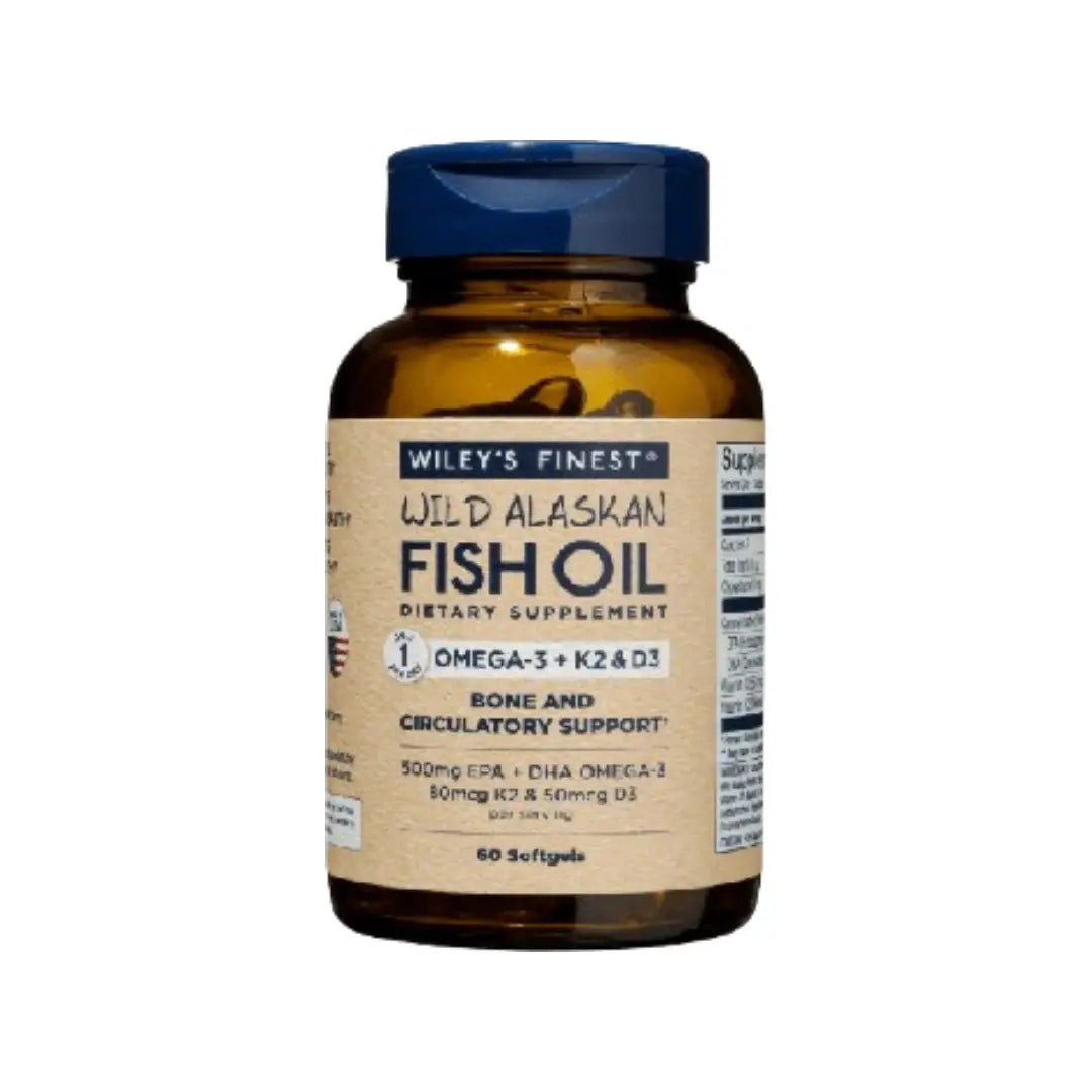 Wileys Finest Vitamin K2 + EPA +  DHA Softgel 60s
