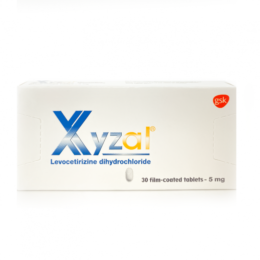 Xyzal 5mg Film Coated Tab 30s