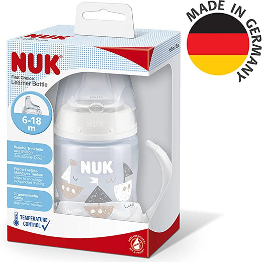 NUK FIRST CHOICE LEARNER BOTTLE 6-18 M 150ML