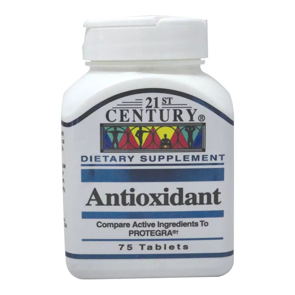 21st Century Antioxidant Tablets 75's - Med7 Online