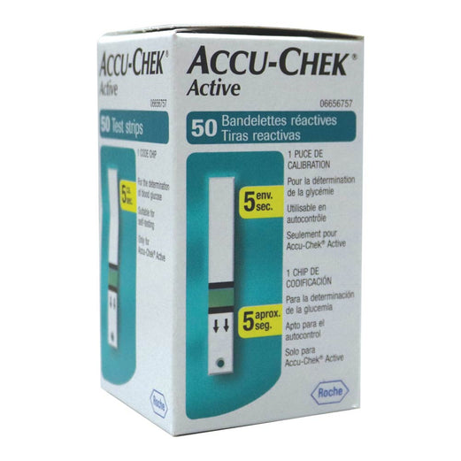 Accu-Chek Active Test Strips 50's - Med7 Online