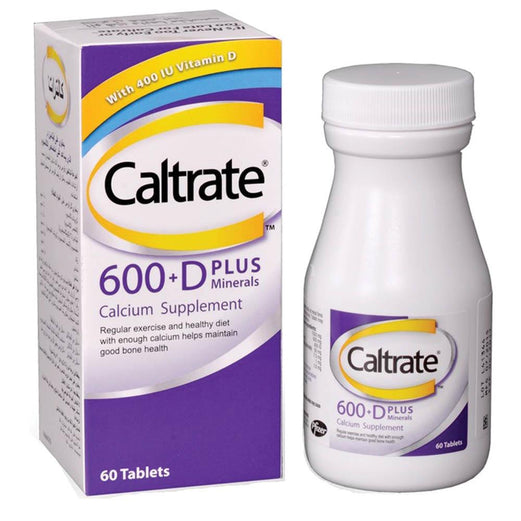 Caltrate 600 With Vitamin D & Minerals Tablets 60's - Med7 Online