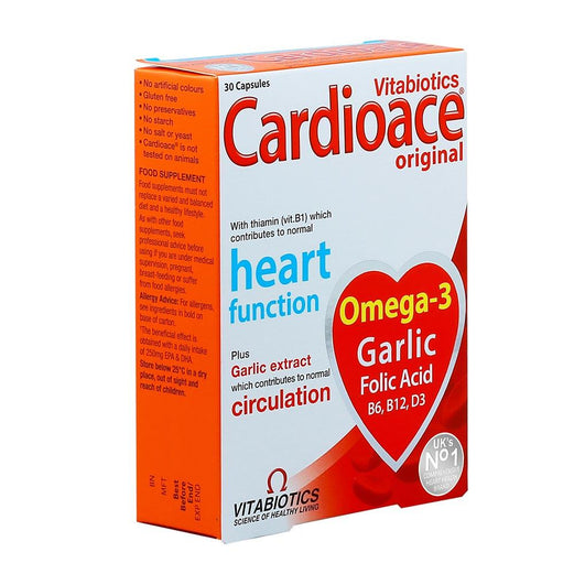Vitabiotics Cardioace Capsules 30's - Med7 Online