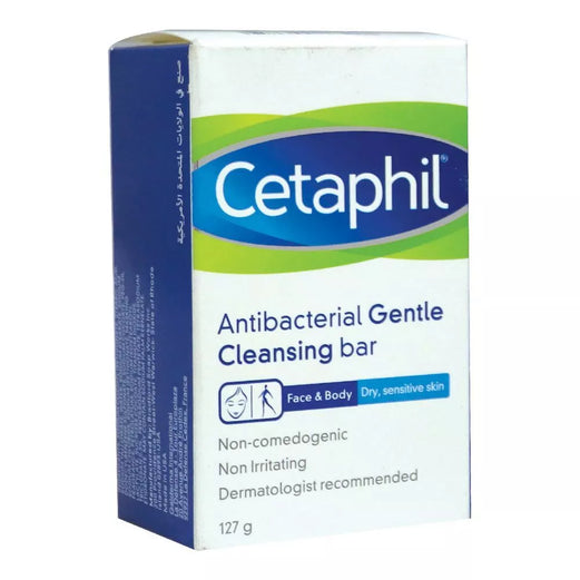 Cetaphil Antibacterial Cleansing Bar 127G