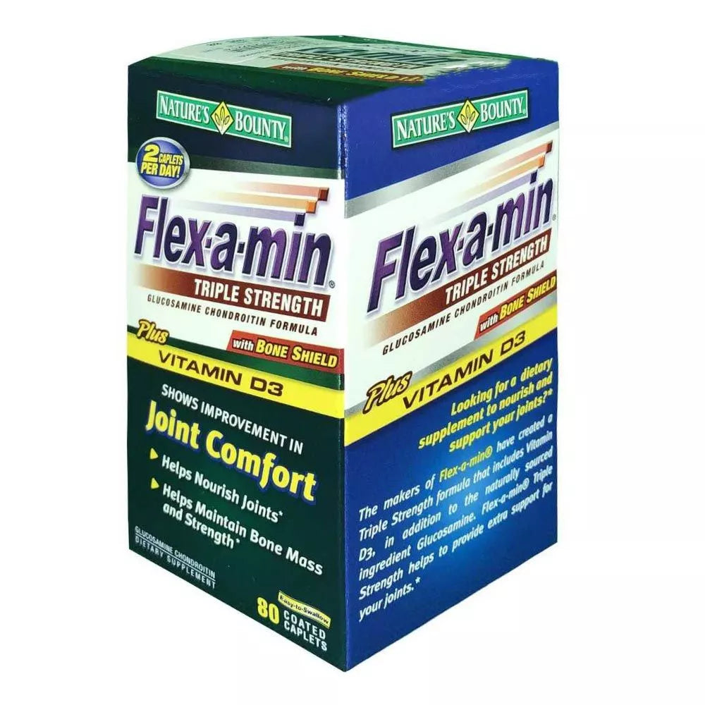 Nature's Bounty Flex-a-min Triple Strength 80s( VITAMIN D3) - Med7 Online