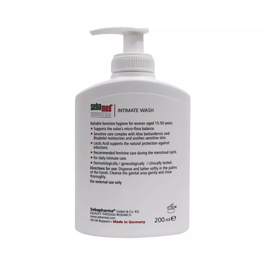 Sebamed Feminine Intimate Wash For Sensitive Skin 200 ml
